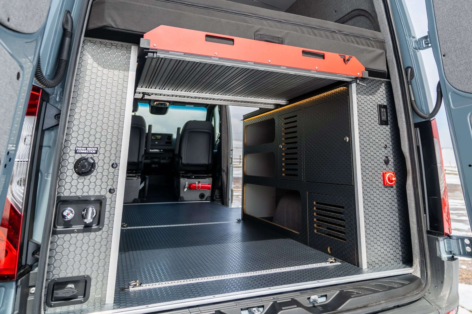 camper van electrical panel