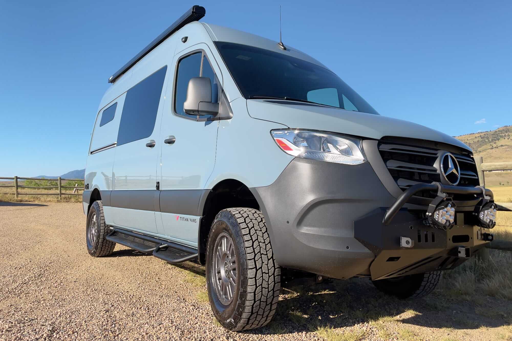 camper van front passenger