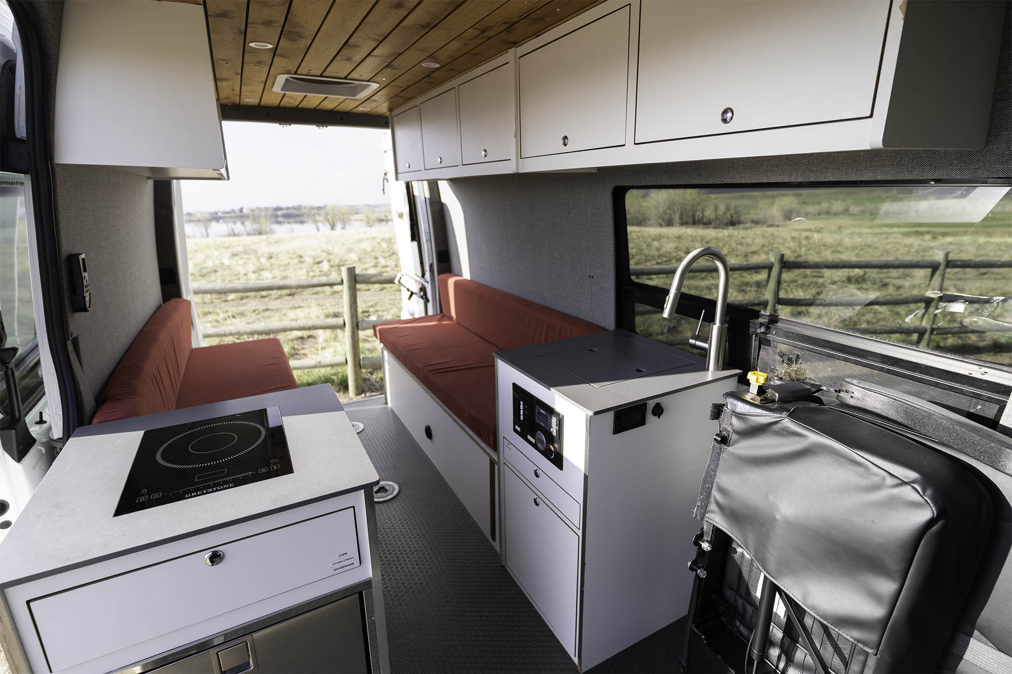 camper van front passenger