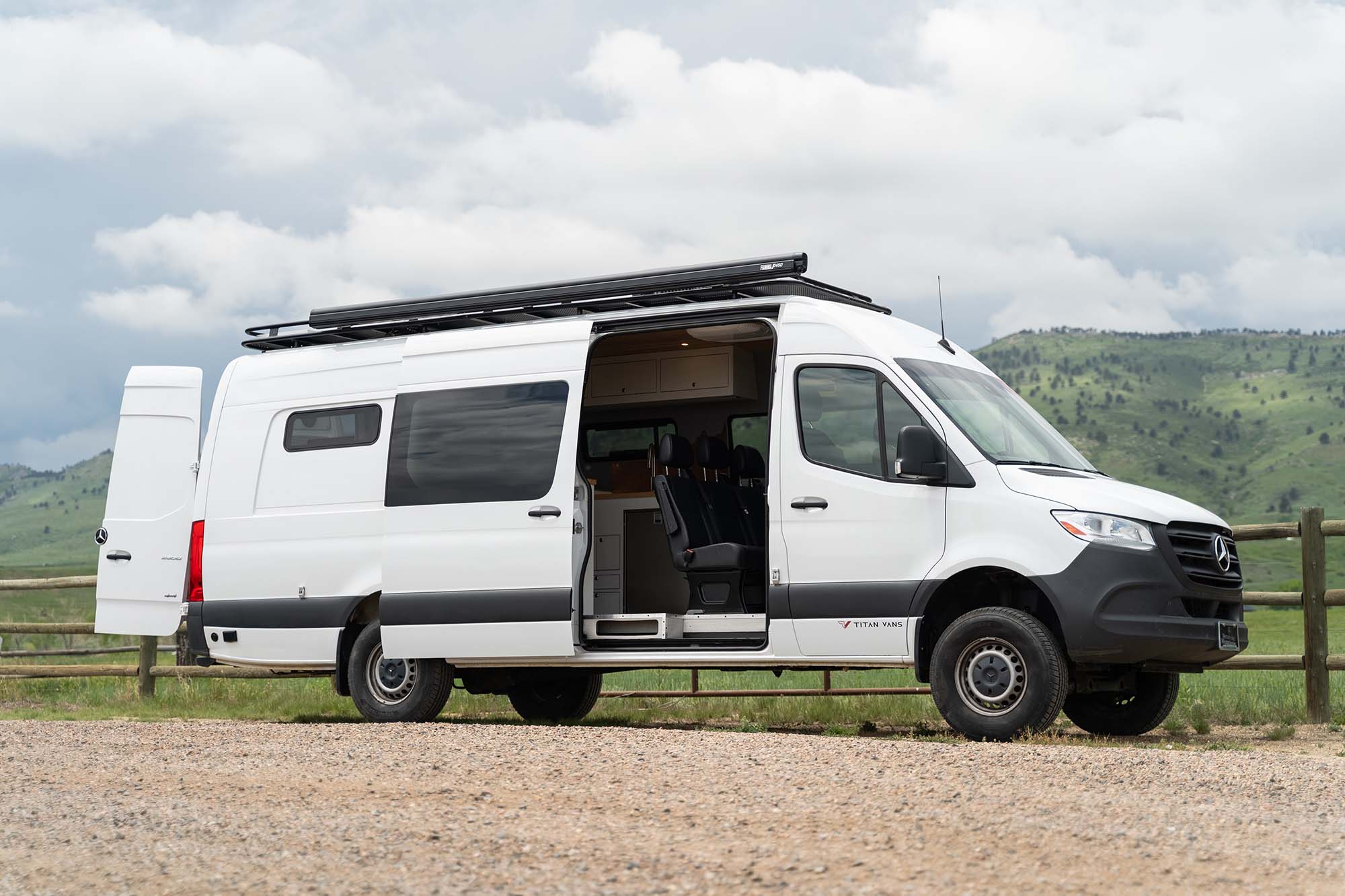 camper van front passenger