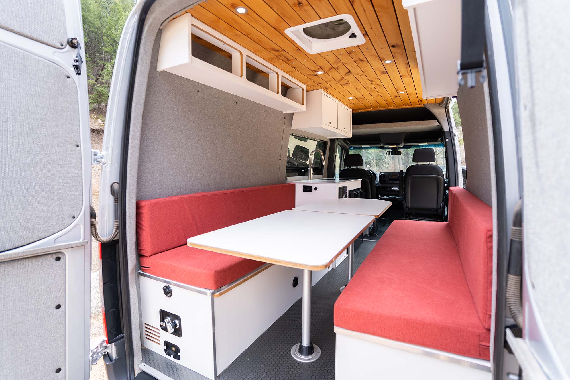 camper van table
