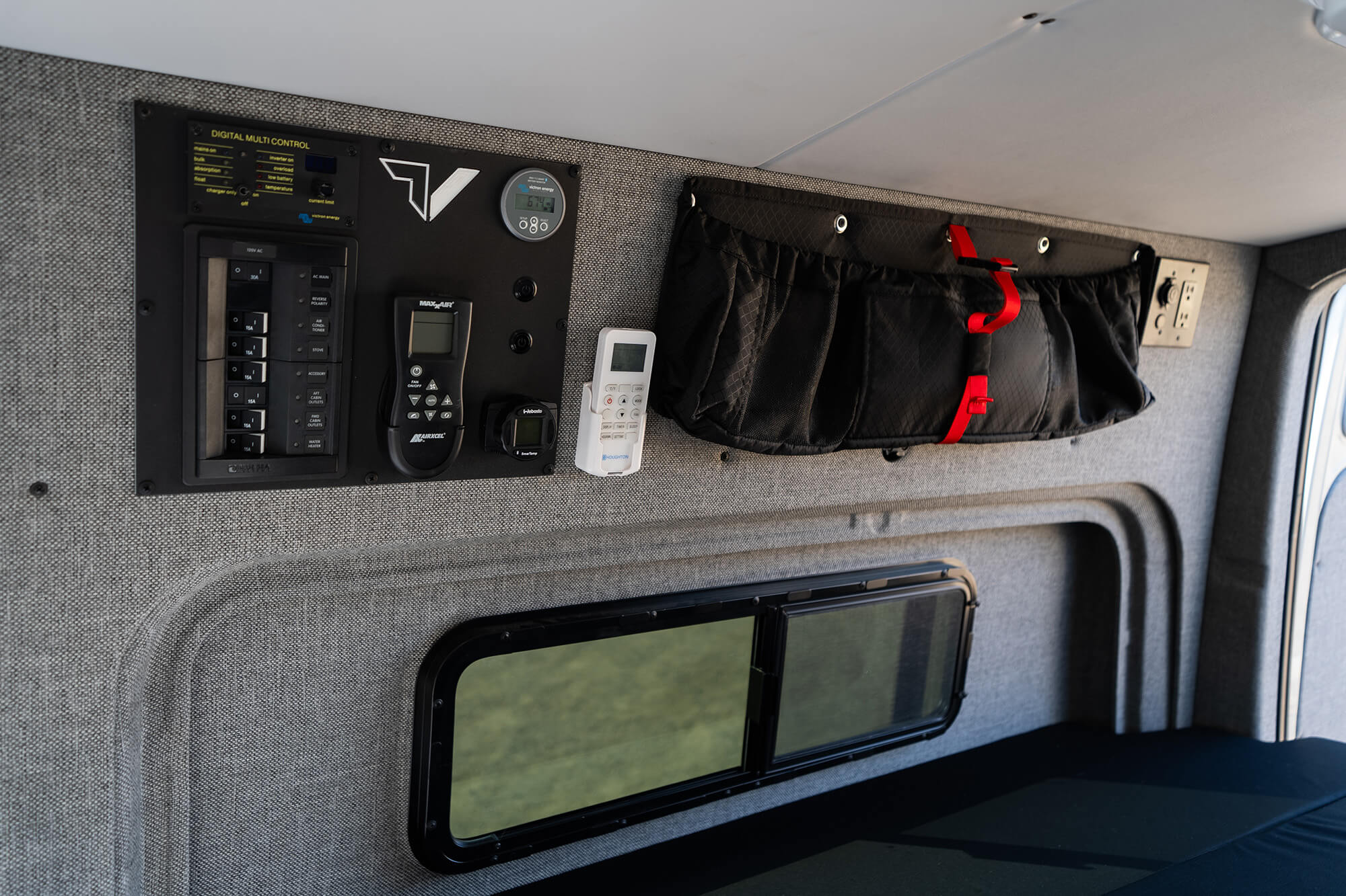 camper van electrical panel