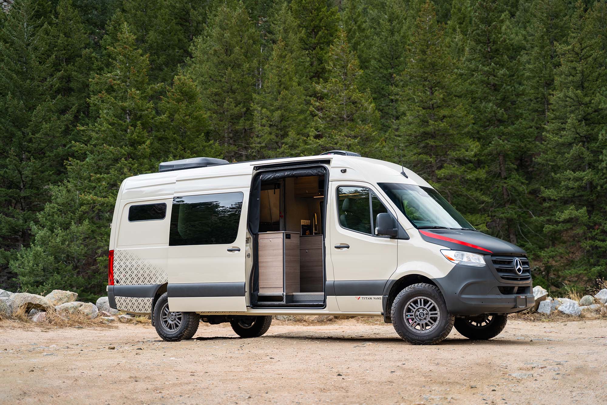 camper van slider door