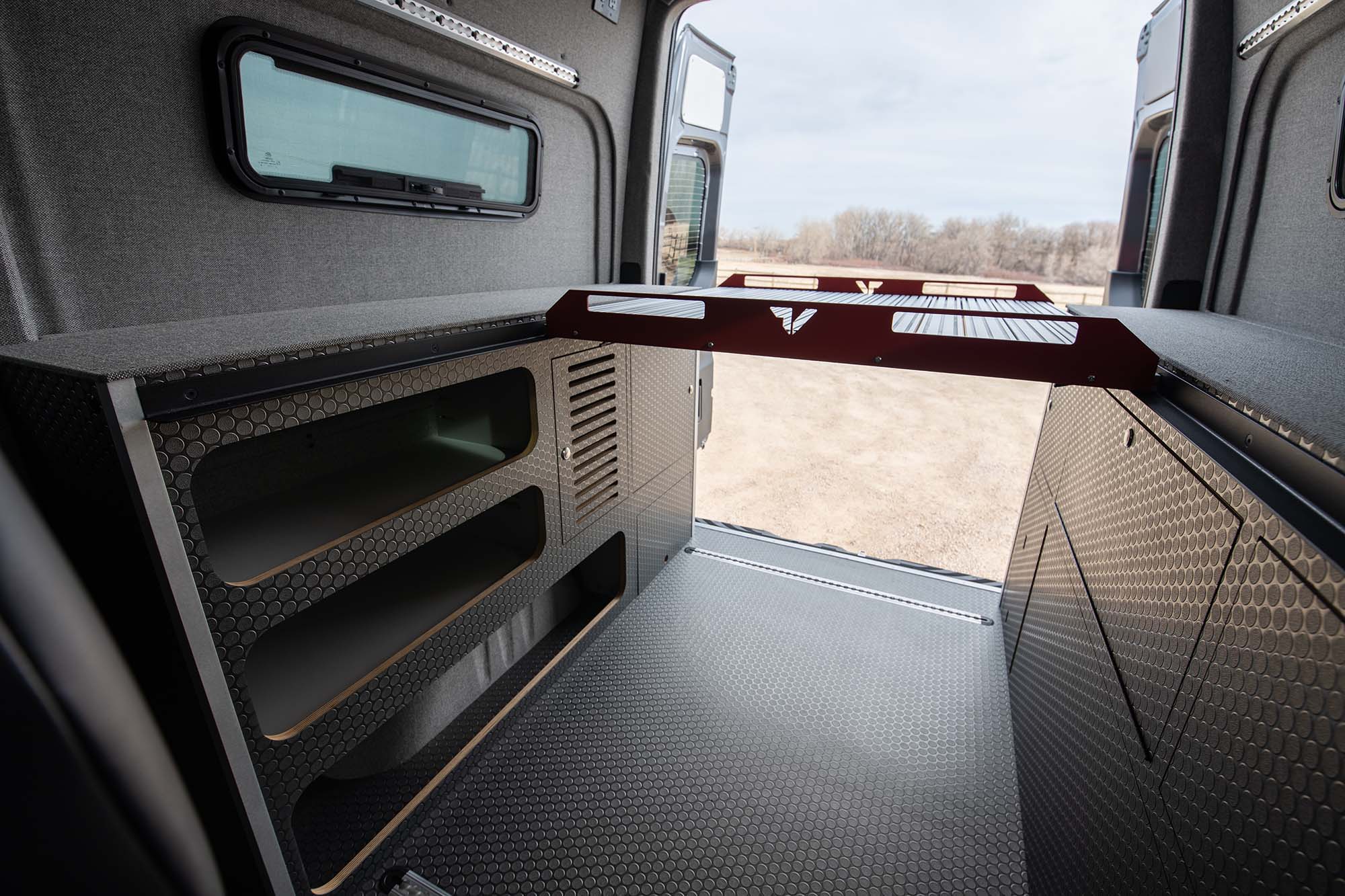 camper van slide out tray