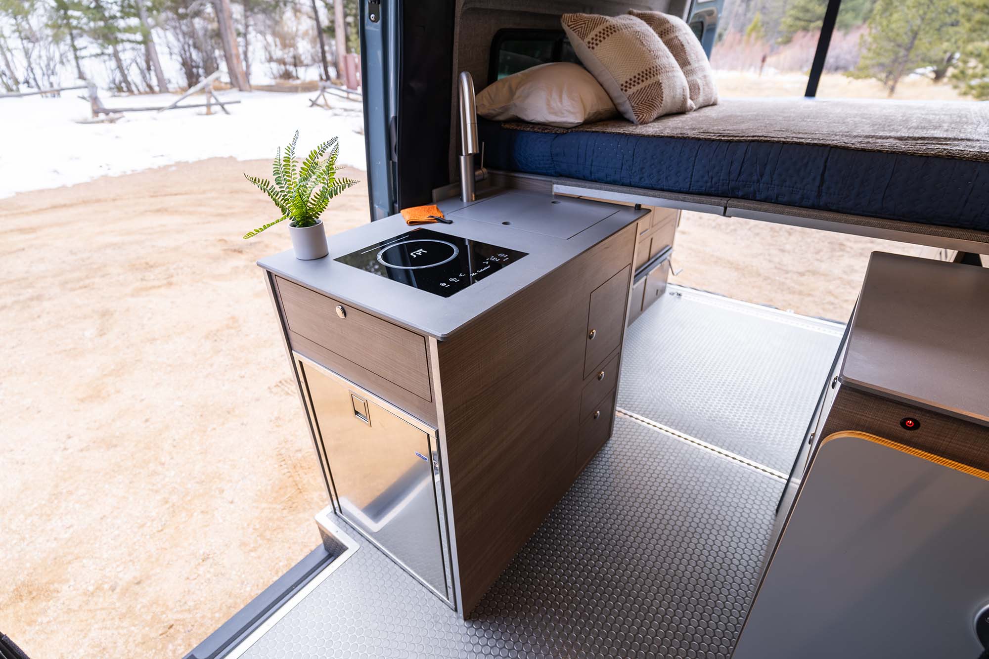 camper van fridge