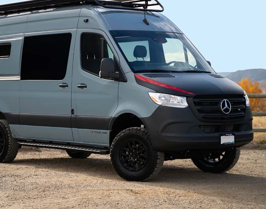 Titan Vans at Renegade & Rigs in Golden, Colorado