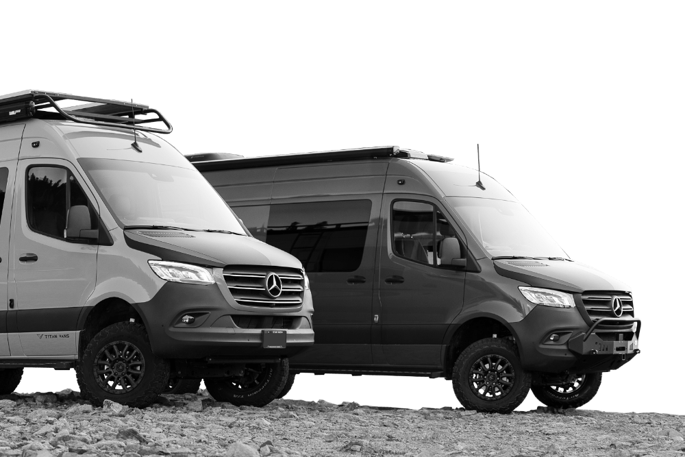 All Titan Vans camper van models.