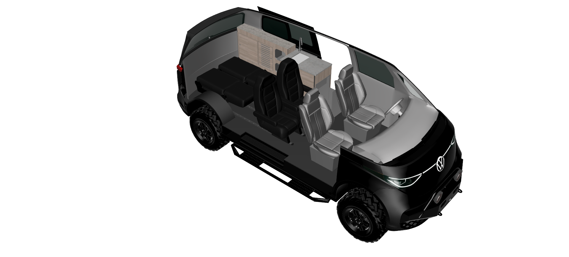 Volkswagen ID.Buzz cabin — adventure-ready interior