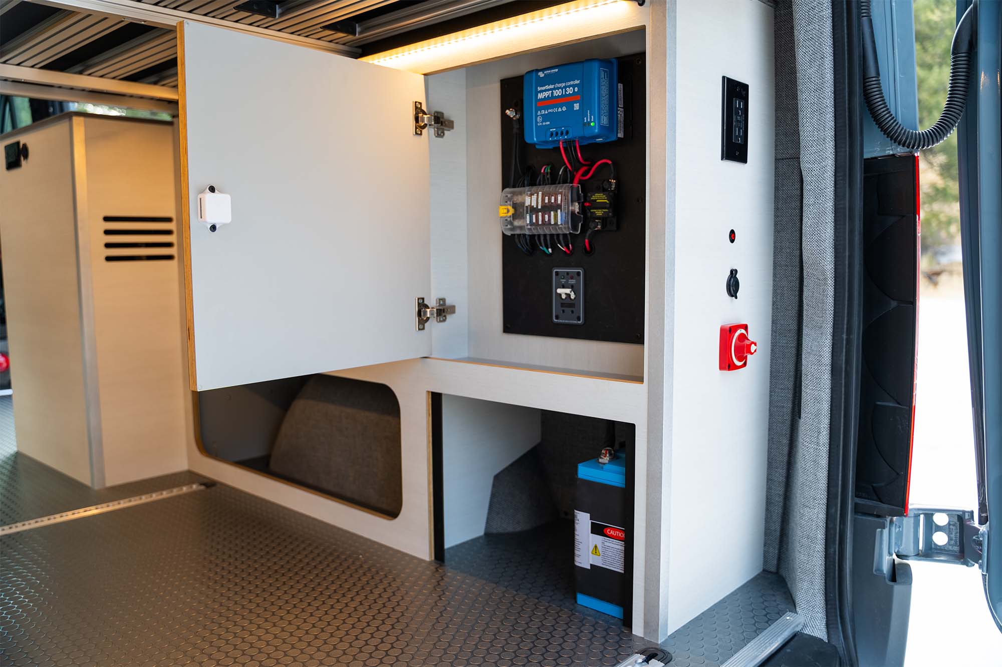 The EX3 electrical system found in all Titan Vans 2025 models