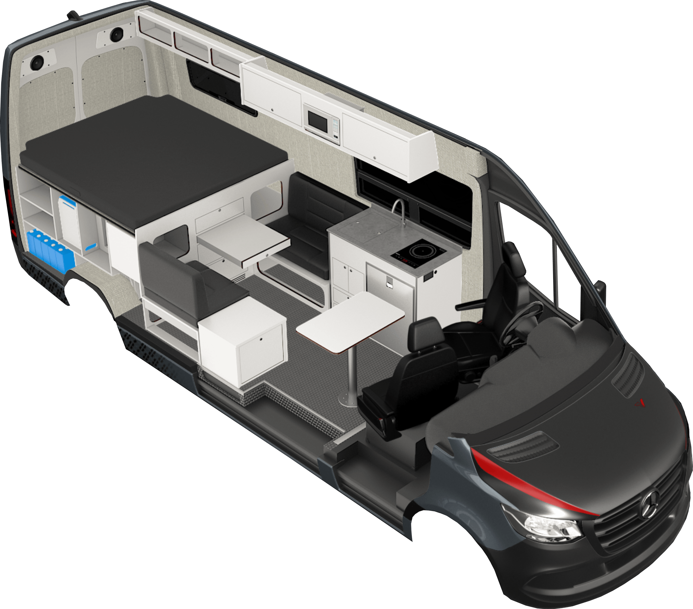 Kronos 170 upgraded interior render