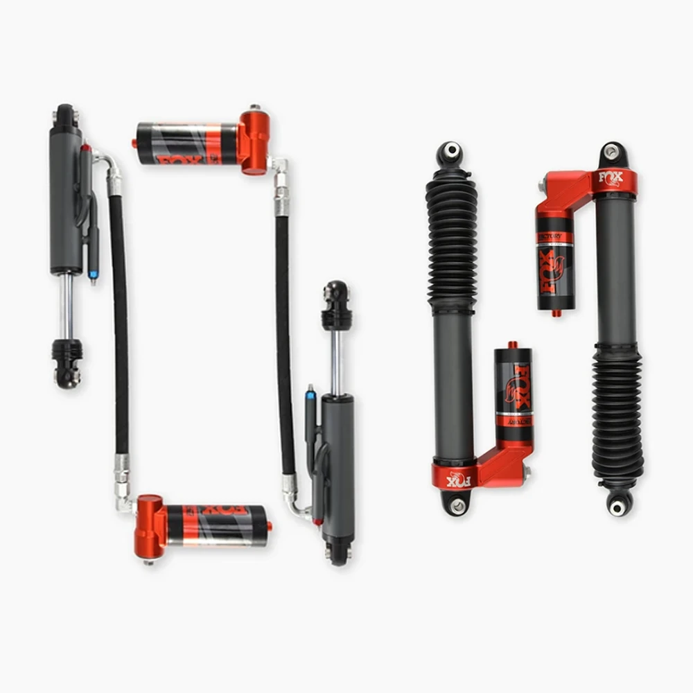 FOX Factory Race Series Front and Rear Auxiliary Reservoir Bypass Shocks for Sprinter by Agile Offroad