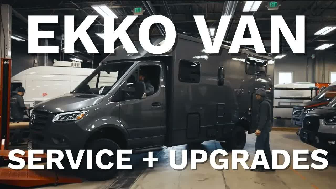 Titan Vans Winnebago Ekko upgrades — super single wheel conversion