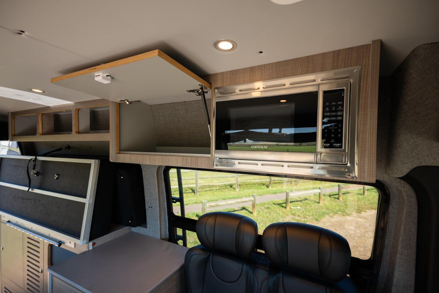 driver cabin area